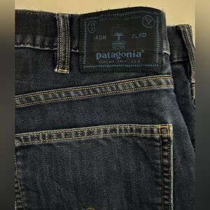 Patagonia Men's Straight Jeans - Dark Blue